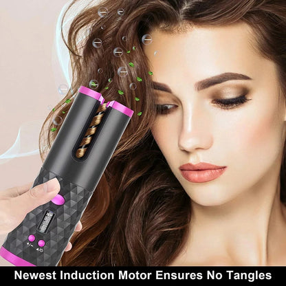 Portable Automatic Hair Curler