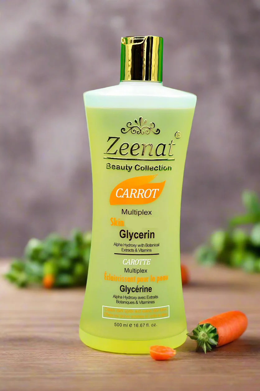 Zeenat Carrot Multiplex Skin Glycerin 500 ml