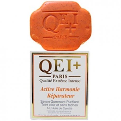 QEI+ PARIS ACTIVE HARMONIE REPARATEUR EXFOLIATING PURIFYING SOAP WITH CARROT OIL 200ml by QEI+