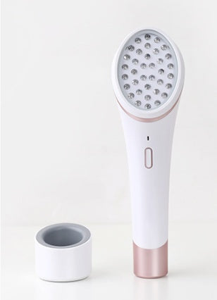 Wireless Rechargeable Acne Light Therapy Device: Blue and Red Light Acne Clearing Treatment Eraser