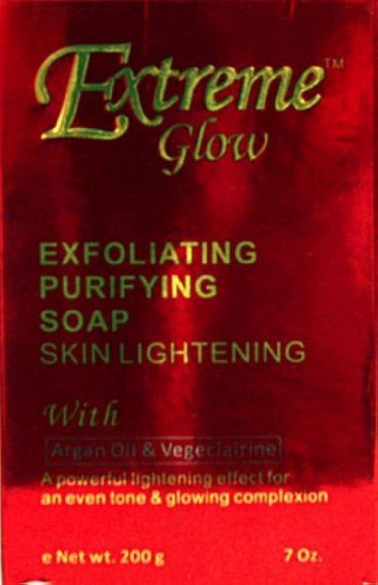 Extreme Glow Exfoliating Soap 200 ml (Pack of 2) by Extreme Glow