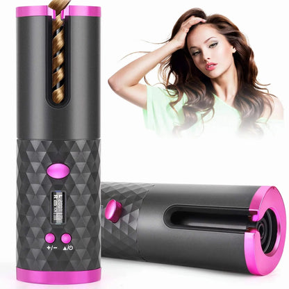 Portable Automatic Hair Curler