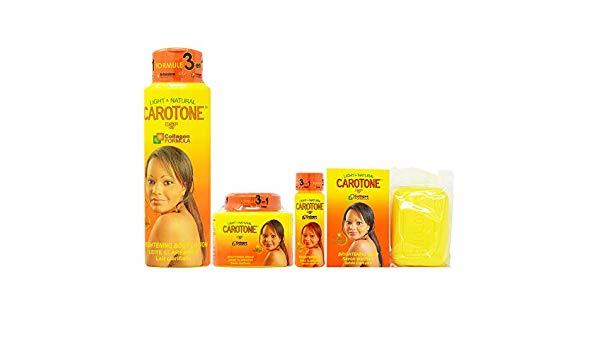 Carotone 5 Pk Kit- Lotion, J Cream, Oil, BSC J Cream, and Soap 18.6 oz